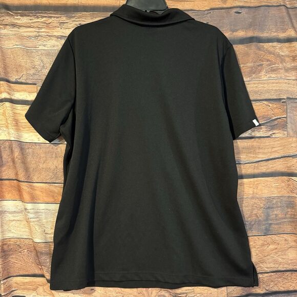 KFC Polo Shirt 2XL Black Kentucky Fried Chicken Short Sleeve Employee Uniform - Picture 4 of 8